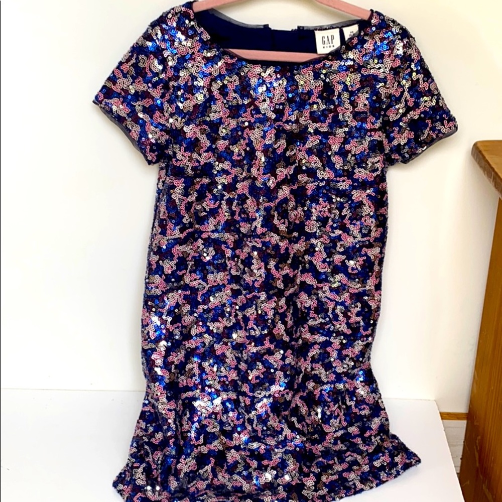 Girls sparkle GAP dress